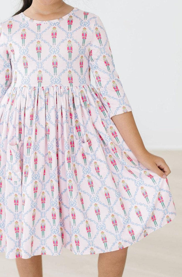 Pink Nutcracker Holiday Dress