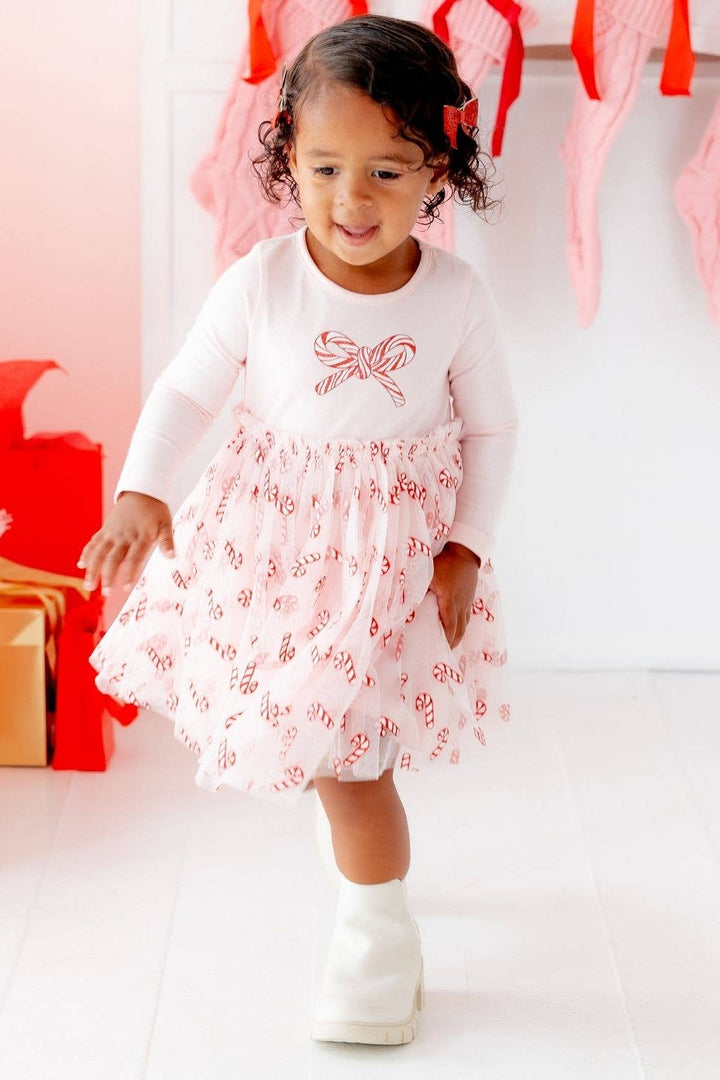 Candy Cane Cutie Holiday Tutu Dress
