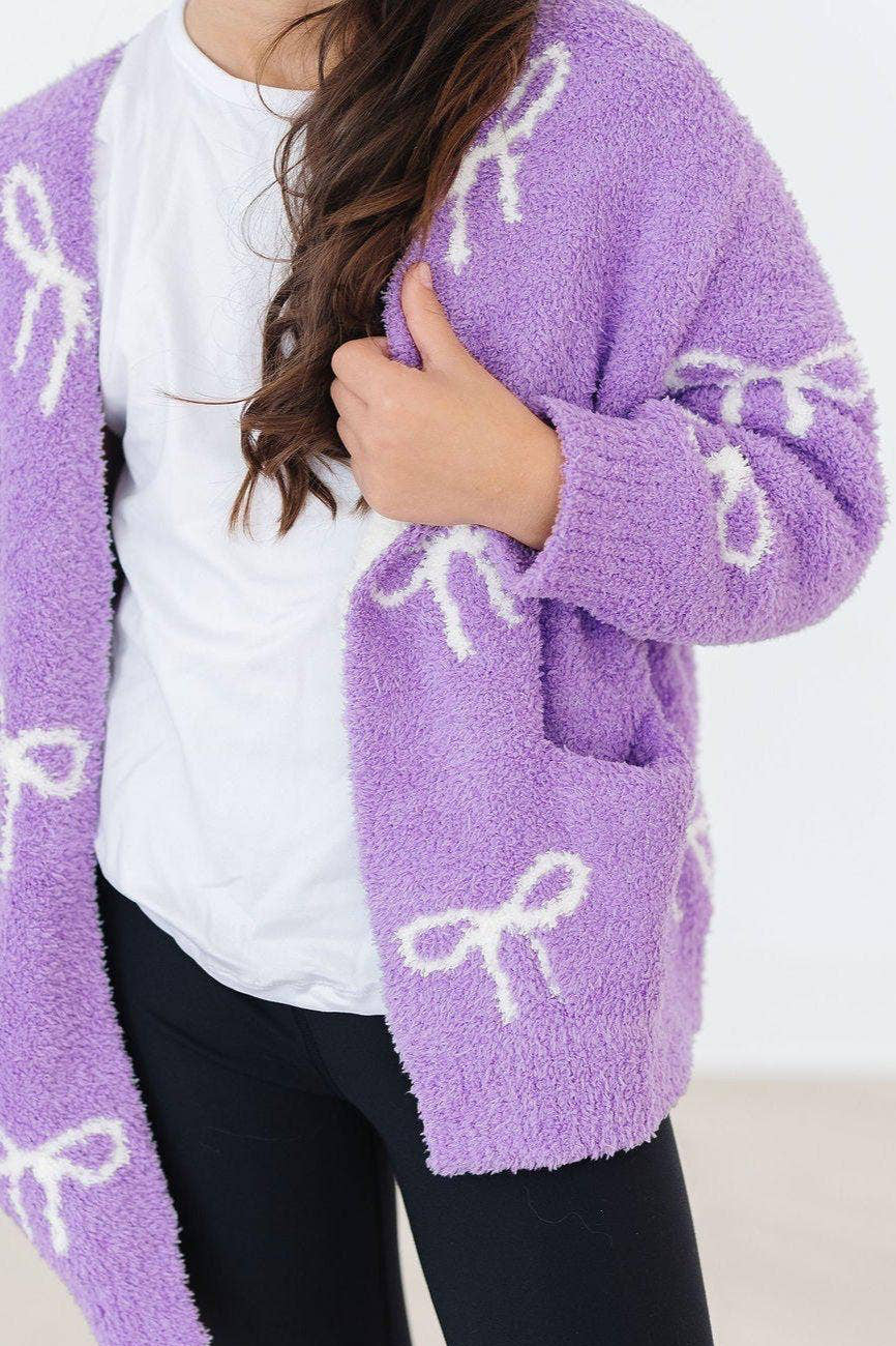 Bow Cozy Cardi