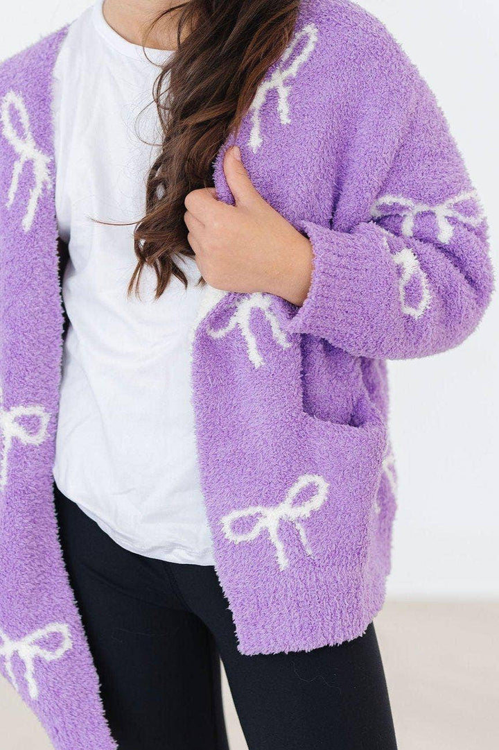 Bow Cozy Cardi