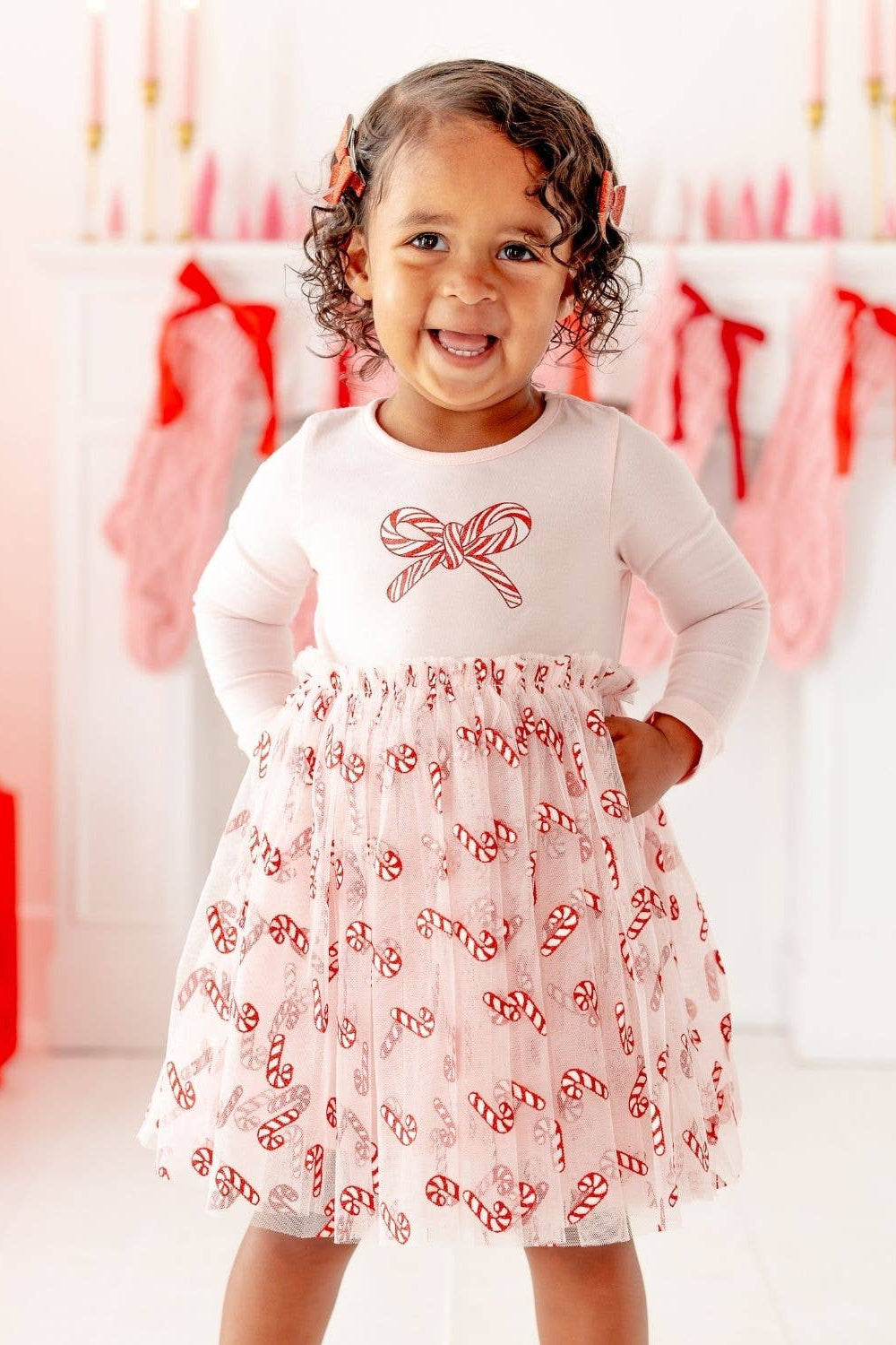 Candy Cane Cutie Holiday Tutu Dress