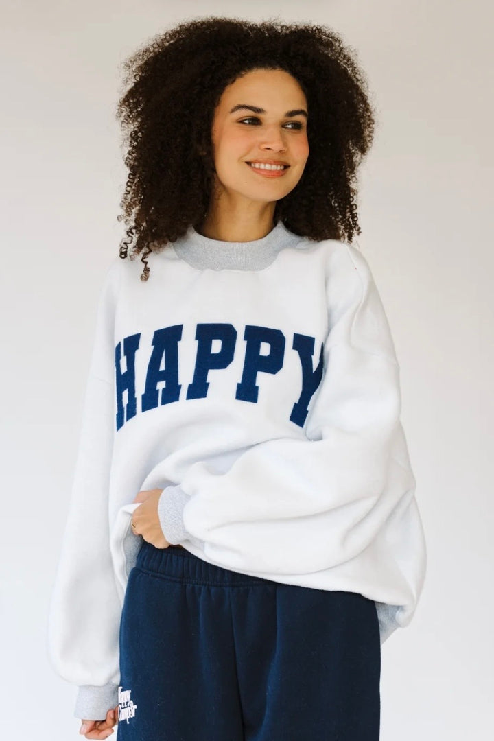 Happy Camp3r Reverse Mock Sweatshirt