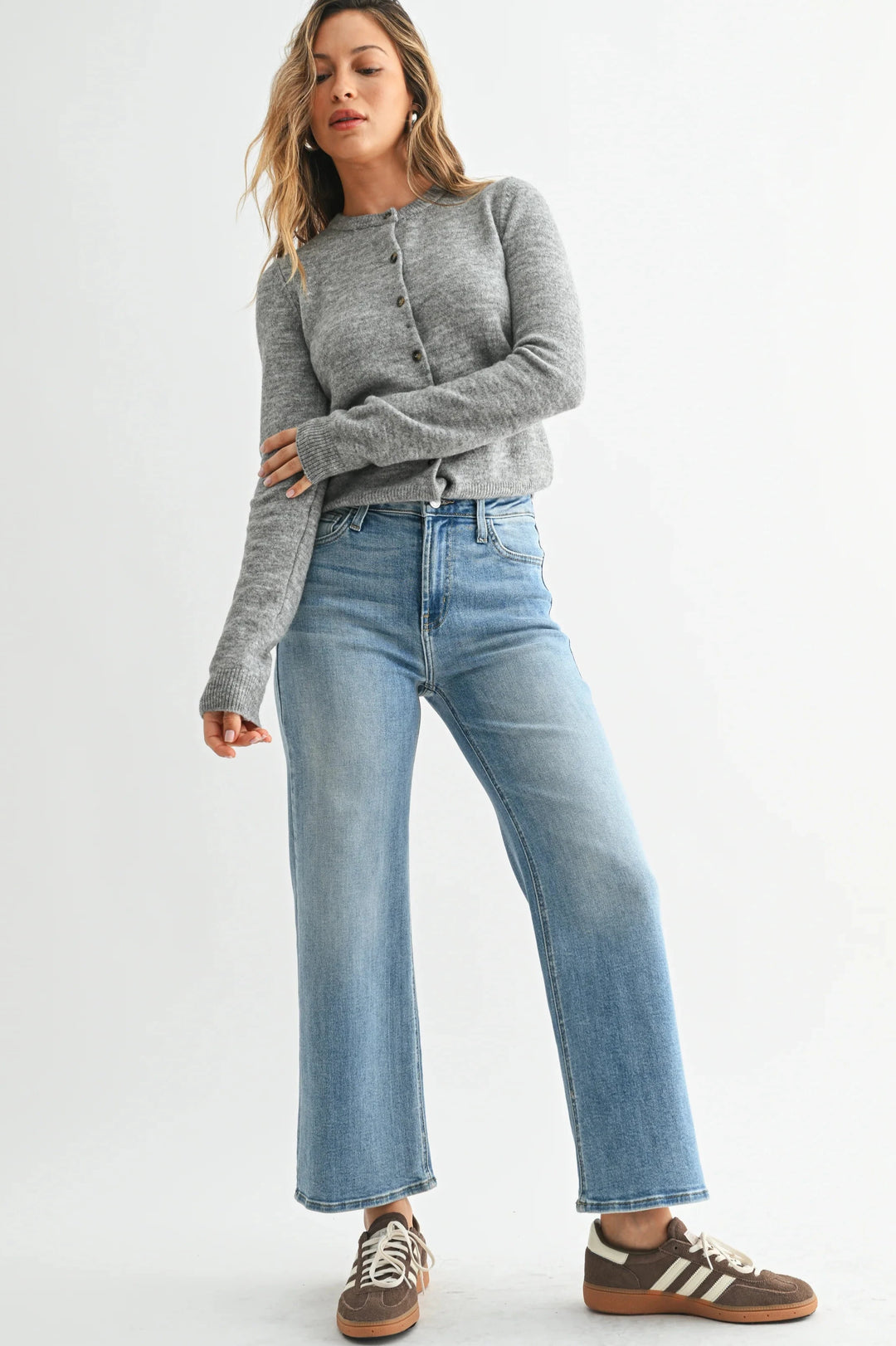 Kaitlyn High-Rise Wide Leg Jean