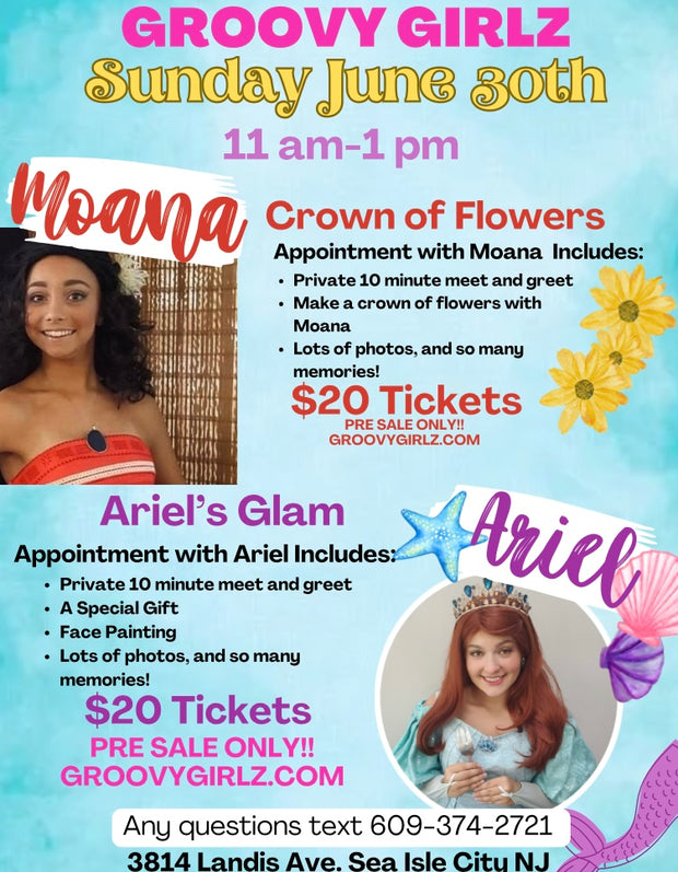 Moana Flower Crown Making June 30th