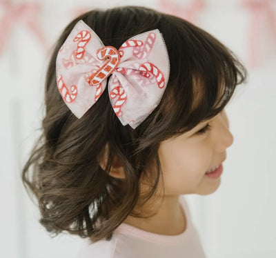 Candy Cane Bow