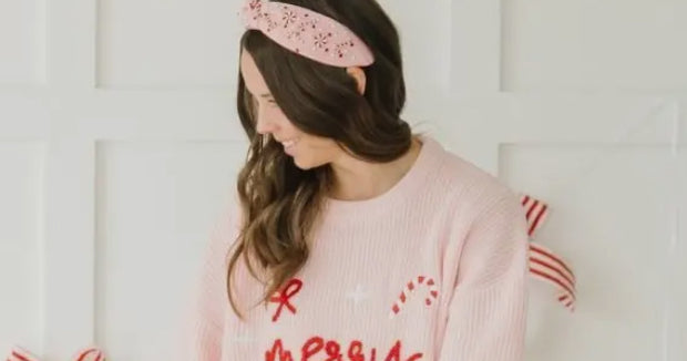Mommy & Me Candy Cane Headband