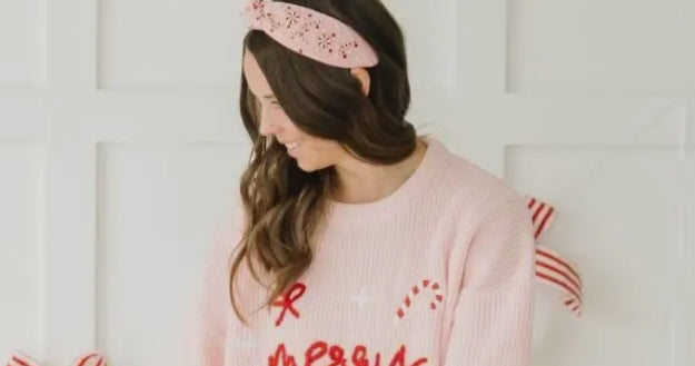 Mommy & Me Candy Cane Headband