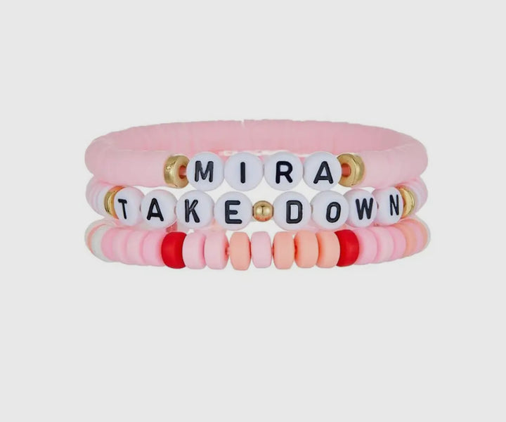 Girls Clay Bracelets