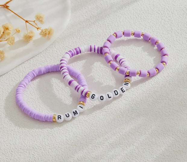 Girls Clay Bracelets