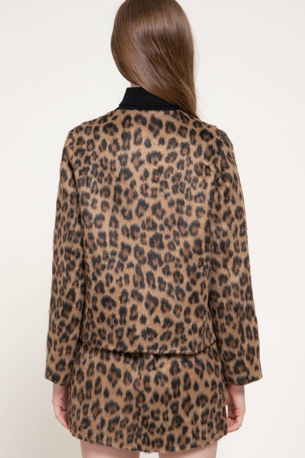 Francine Leopard Jacket