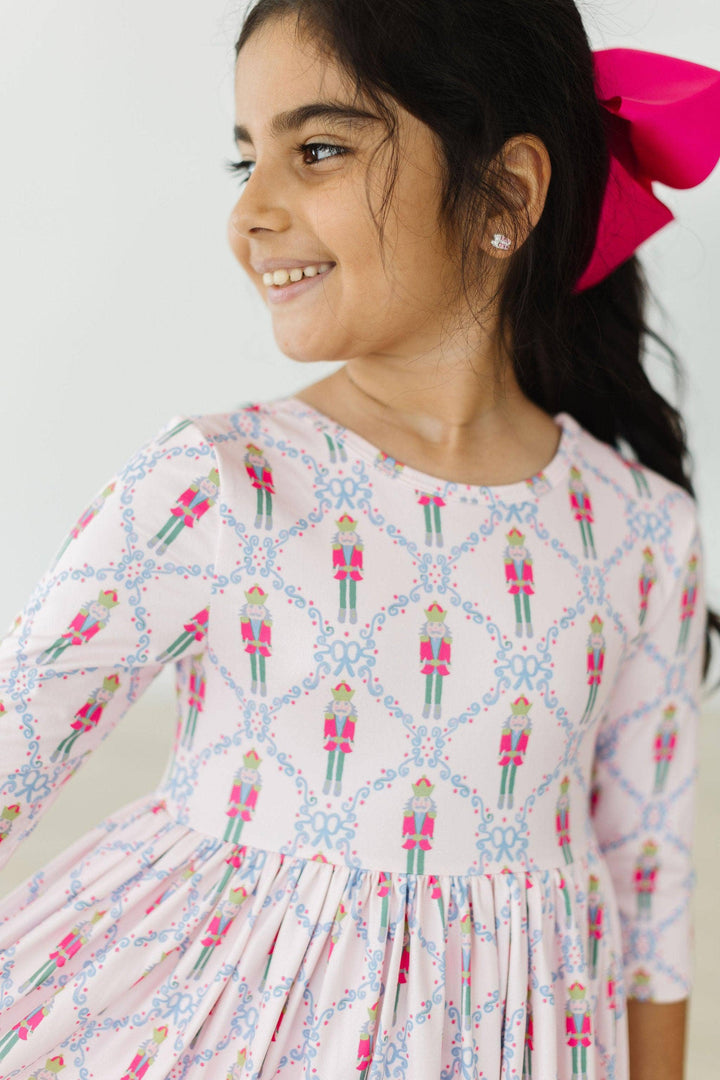 Pink Nutcracker Holiday Dress