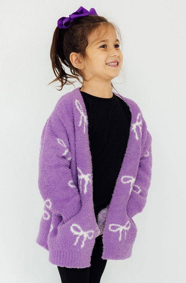 Bow Cozy Cardi