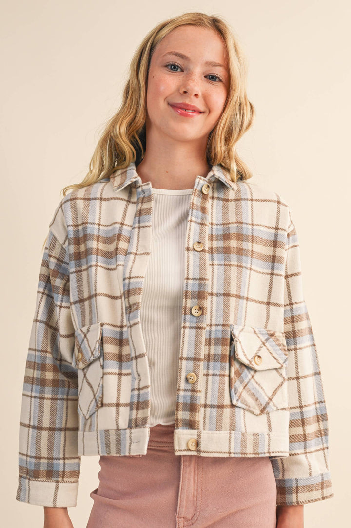 Caroline Plaid Shacket