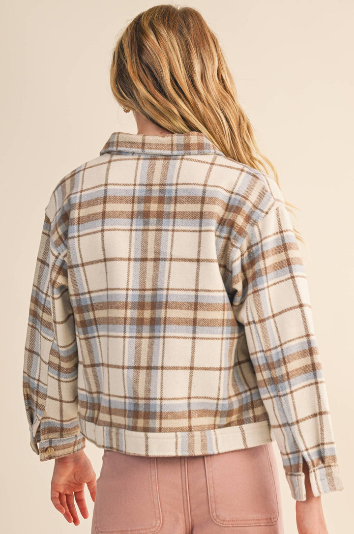 Caroline Plaid Shacket