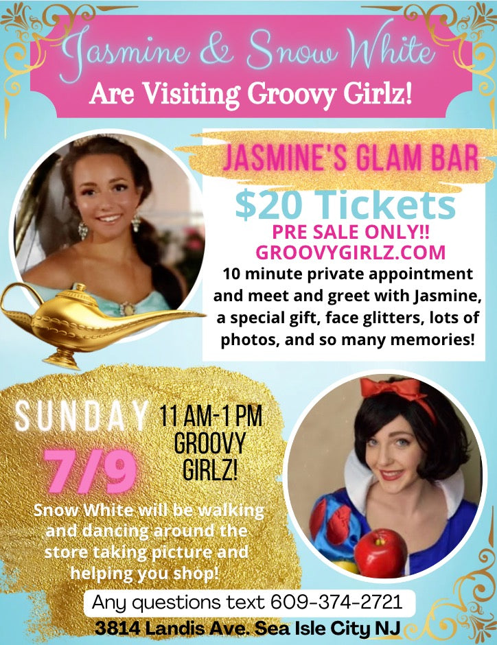 Jasmine’s Glam Session, July 9th